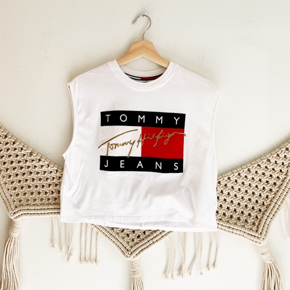 tommy hilfiger muscle tee